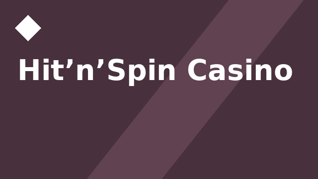 Hit’n’Spin logo