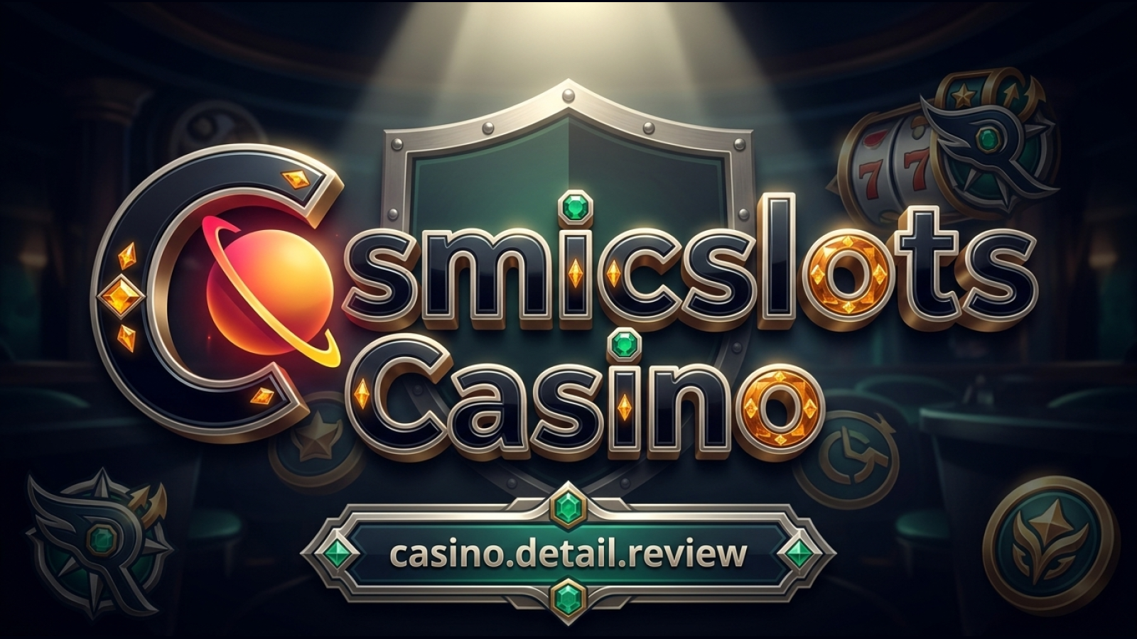 Cosmicslots Casino: Scenă ilustrativă; Evaluare: 8.7/10; Licență: Curacao Gaming Control Board