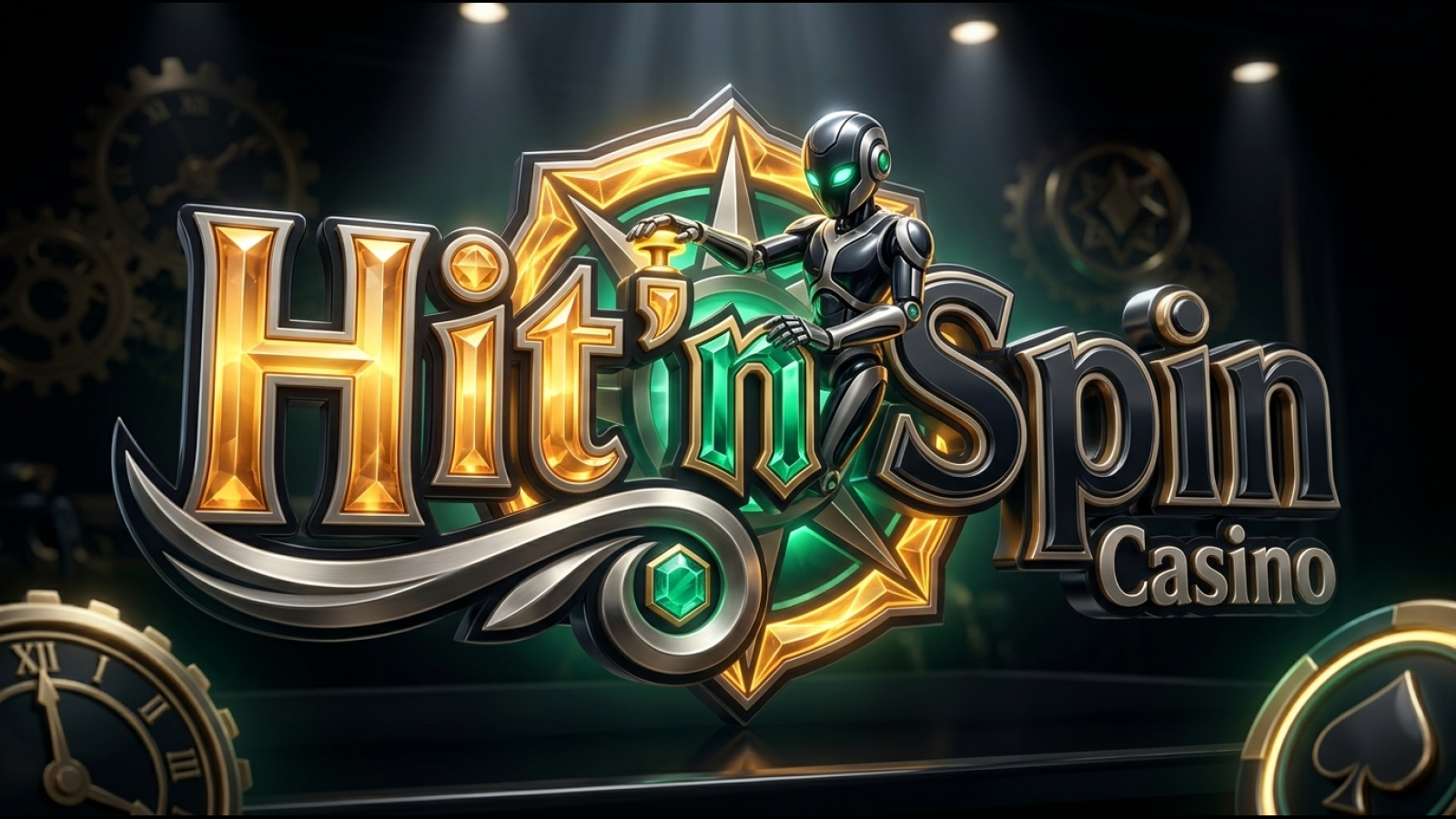 Hit’n’Spin Casino: Scenă ilustrativă; Evaluare: 9.8/10; Licență: Curaçao (CGA)